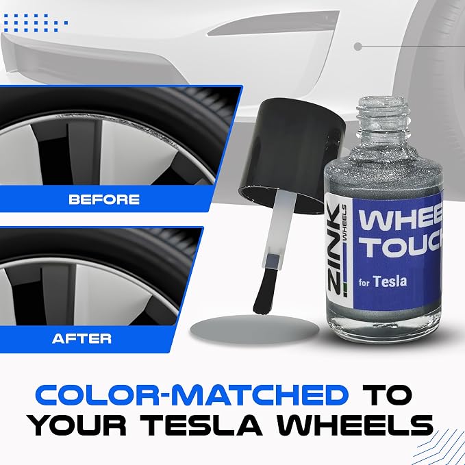 Premium Tesla Wheel Curb Rash Repair Kit - Image 5