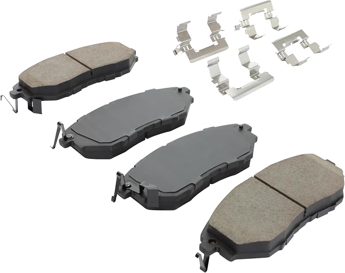 Premium Ceramic Front Brake Pads Compatible - Image 2