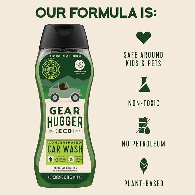 Car Wash Soap – Eco-Friendly Car Cleaner, Biodegradable Car Wash - Image 2