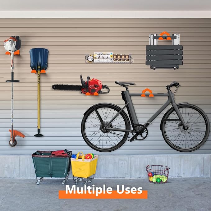 Weed Eater Hanger, Garage Organization Wall Hanger, Weed Eater Holder - Image 5
