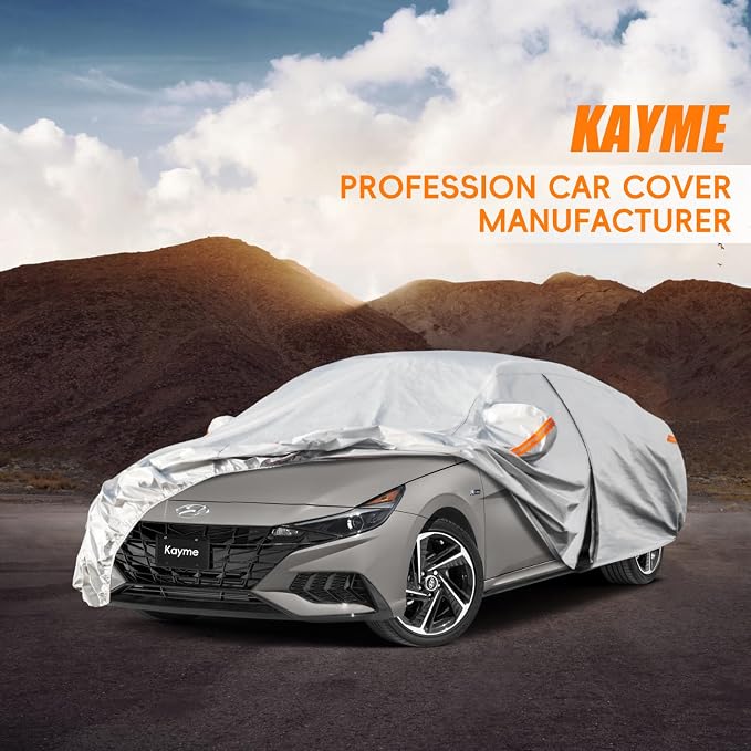 Kayme 6 Layers Car Cover Custom Fit - Image 7