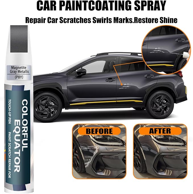 Magnetite Gray Metallic Touch Up Paint Compatible - Image 3
