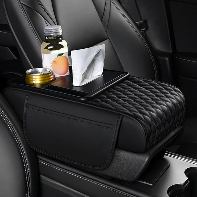 5-In-1 Center Console Cover Organizer by STSoleMeT