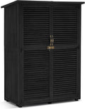 MCombo Outdoor Storage Cabinet, Wooden Storage Shed by MCombo