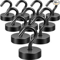 Neosmuk Magnetic Hooks, Cruise Ship Essentials, 40lb+ Heavy Duty Magnetic Hooks by Neosmuk