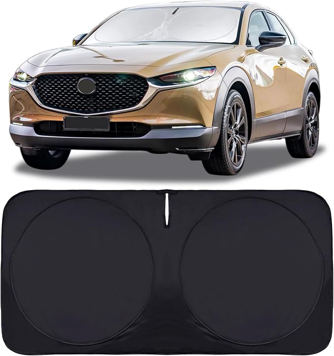 Sunshade for Mazda CX-30 2019-2025 2026 CX30 Sun Shade Windshield Cover by INSAUTO