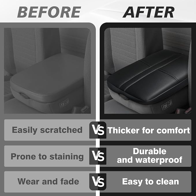 Muslogy Center Console Armrest Cover Compatible - Image 7