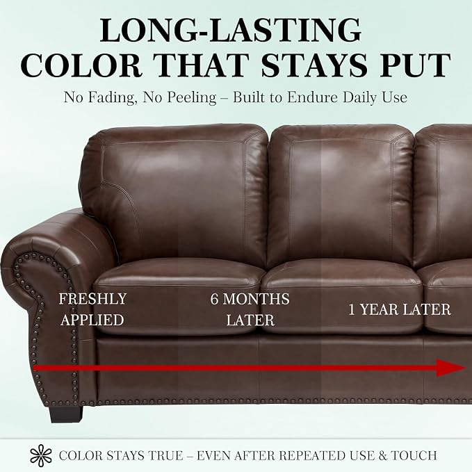 Leather Color Restorer, Leather Recoloring Balm, Scratch Remover, Leather Dye - Image 5