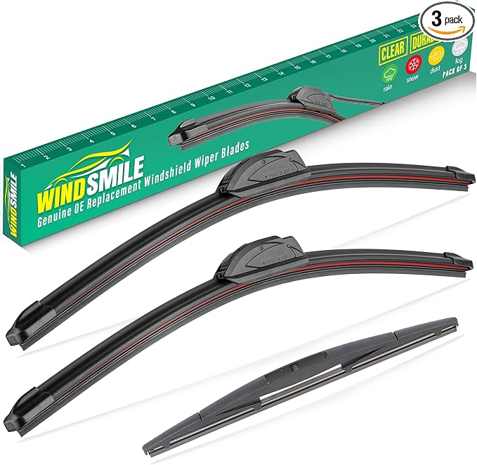 28" 14" 14" Windshield Wiper Blades Replacement by WINDSMILE