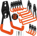 Garage Hooks Ladder Hooks for Hanging Heavy Duty Garage Organizer Wall Mount by TVKB-FB