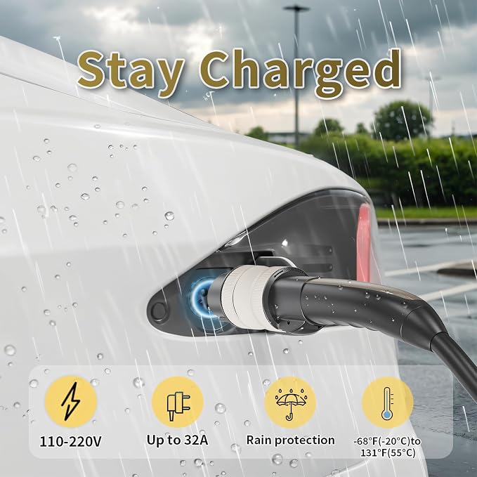 Tesla to J1772 Charger Adapter, 32 Amp / 220V, Compatible - Image 4