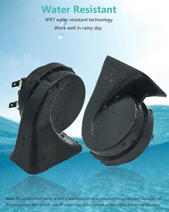Car Horn Kit for Audi/Volkswagen, 12V Loud Waterproof Auto Horn, High Low Dual - Image 6