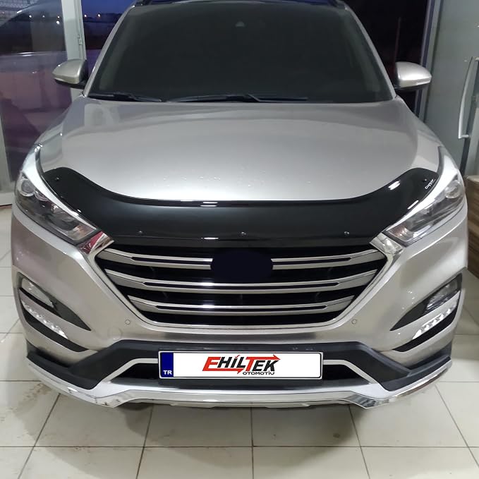 Hood Deflector Guard Fits Hyundai Tucson 2016-2020 | Bug & Bonnet Shields - Image 7
