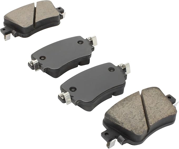 Premium Ceramic Rear Brake Pads Compatible - Image 2