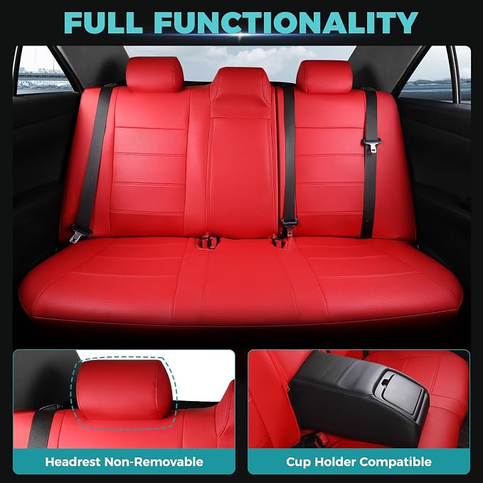 for Toyota Camry Seat Covers SE XSE SE Sport 2012 2013 2014 2015 2016 2017 - Image 5