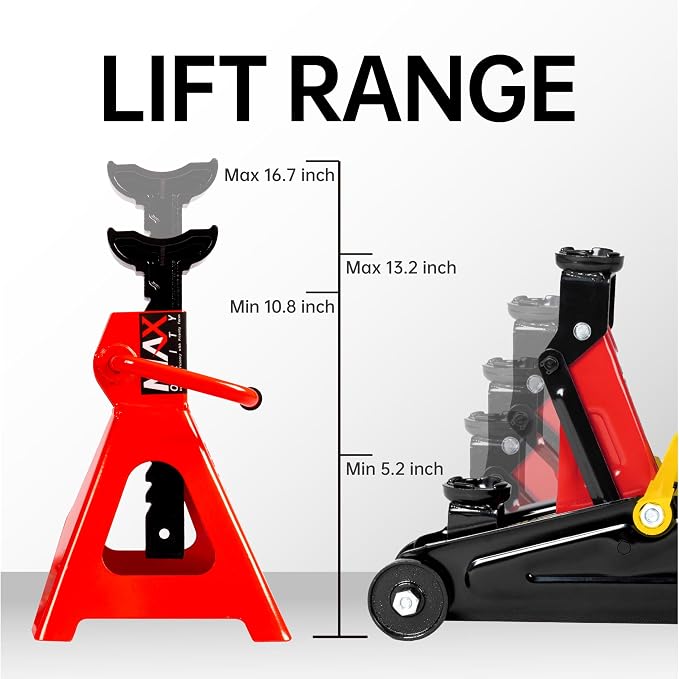 2-Ton Hydraulic Low Profile Trolley Garage Service/Floor Jack - Image 3