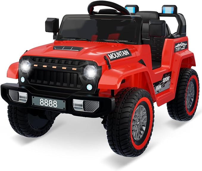 12V Kids Ride On Truck Car, Battery Powered Electric Vehicles by Garvee