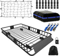 FORWODE Roof Rack Carrier Basket, Rust-Proof Steel Heavy Duty Car Top Luggage by FORWODE