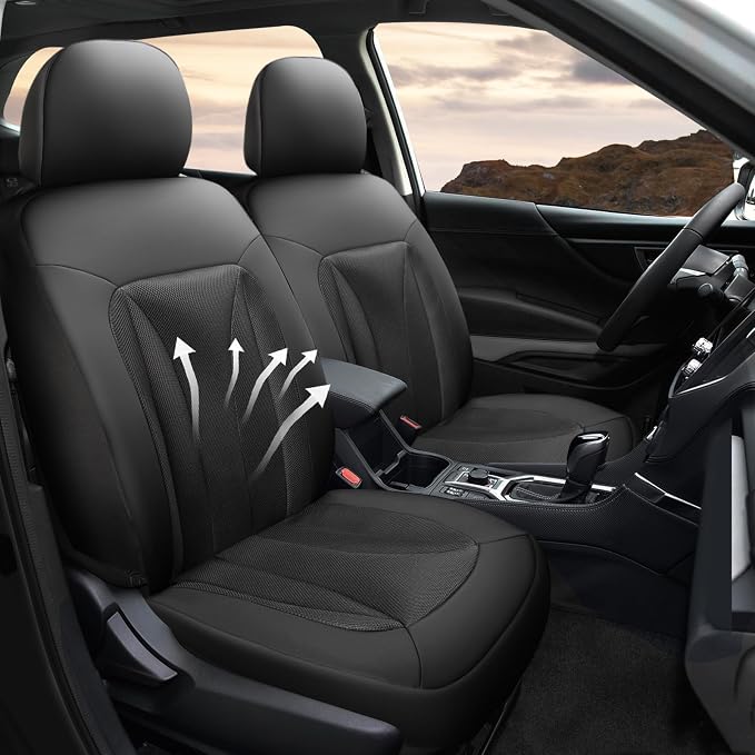GIANT PANDA Fit Subaru Outback Forester Crosstrek Legacy Impreza Front Car Seat - Image 2