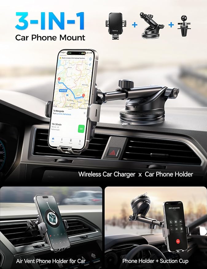 CHGeek Wireless Car Charger - Image 2