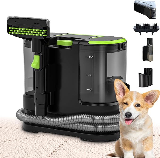 Portable Carpet & Upholstery Cleaner, Deep Cleaning by Unknown
