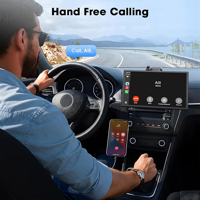Carplay Screen for Car, Mirror Link, Voice Control, Hands-Free Calling - Image 9
