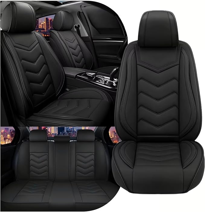 Car Seat Covers for Chrysler Pacifica 2004-2025, Stylish Sport Seat Cover by Unknown