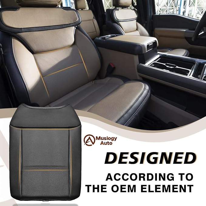 Muslogy Center Console Armrest Cover Compatible - Image 3