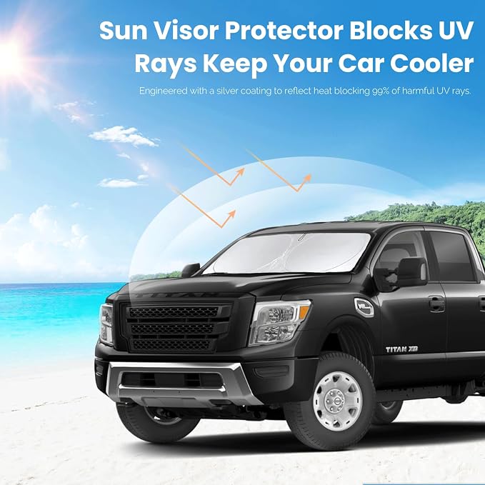 Custom Fit Titan Windshield Sunshade - Image 5