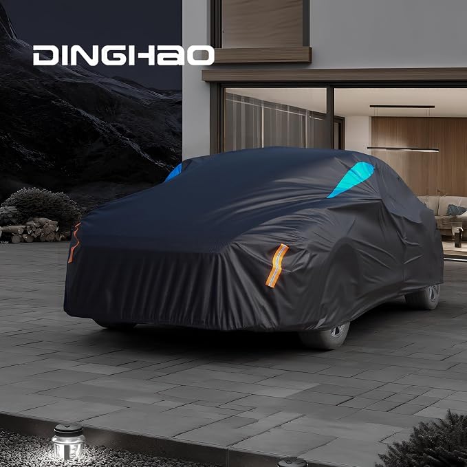 Car Cover Waterproof All Weather, 6 Layers Car Covers - Image 6