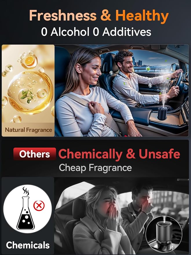 Ceeniu Smart Car Air Fresheners, Sweet Vanilla Scent, A New Smell Experience by - Image 6