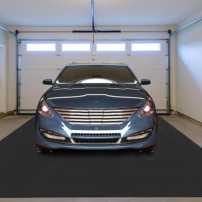 Garage Floor Mat, 20ft x 7.4ft Garage Flooring Rug, Garage Mats by MARTEXBUY