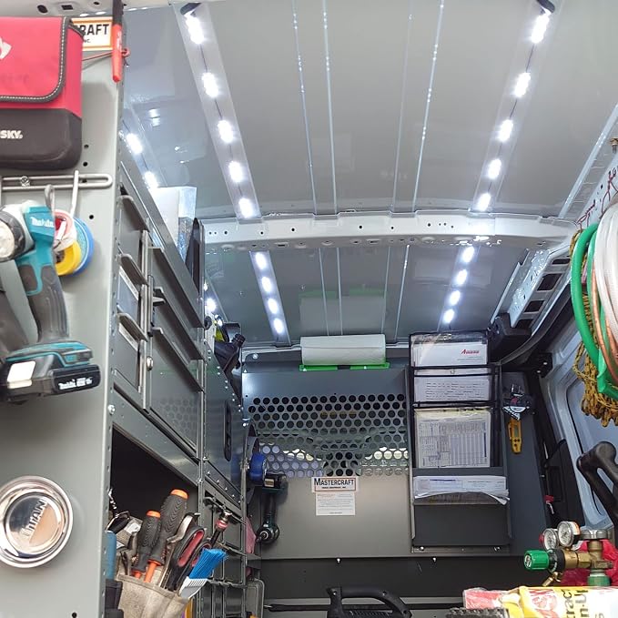 Linkhood 120 LED Van Interior Light, Car White LED Ceiling Lights Kit, Super - Image 6