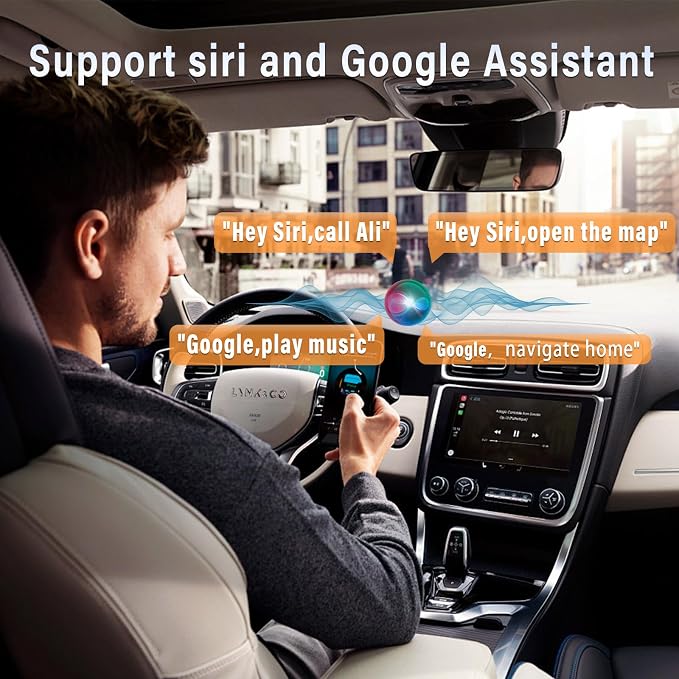 Wireless CarPlay Adapter for Apple, Plug & Play, Mini Size - Image 7