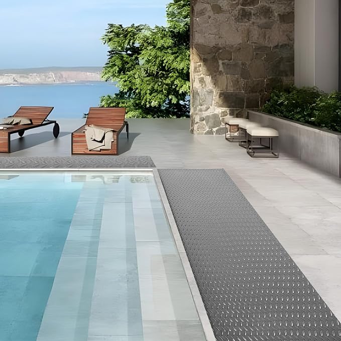 5Ft x 12Ft Rubber Flooring Mats 1.6mm Diamond Plate Flooring Roll 60sqft Rubber - Image 6
