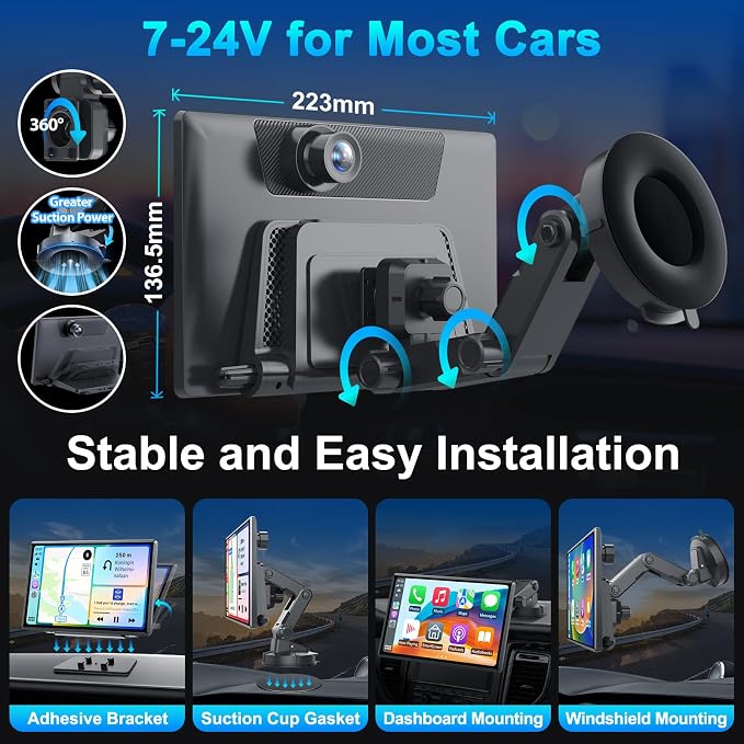 Wireless Portable Carplay Screen - Image 4