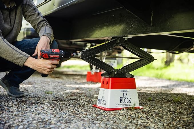 ANDERSEN HITCHES | RV Accessories | 4-Pack EZ Jack Blocks Leveling System | RV - Image 2