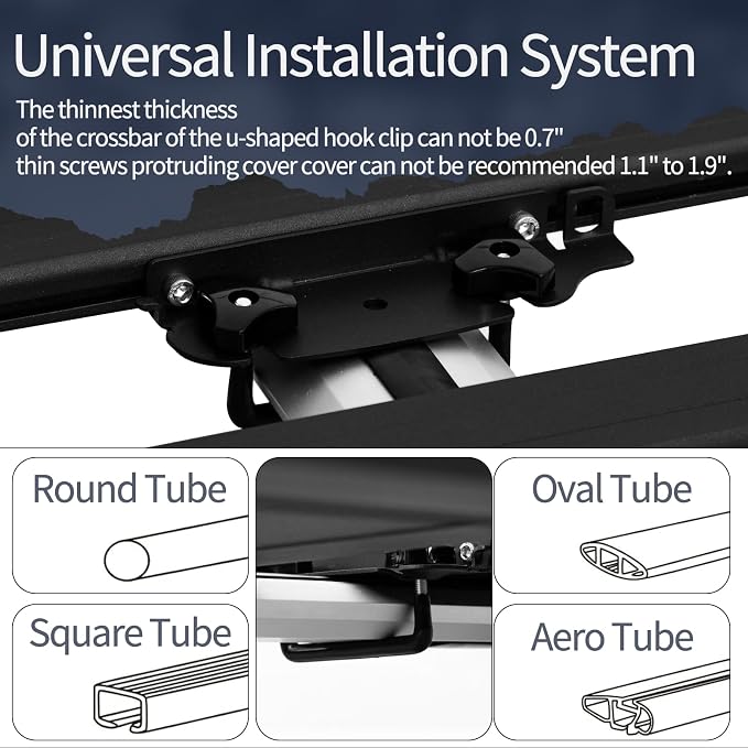 YHAAVLE 55" Cargo Basket, Heavy Duty Vehicle Roof Rack Baskets, Universal - Image 2