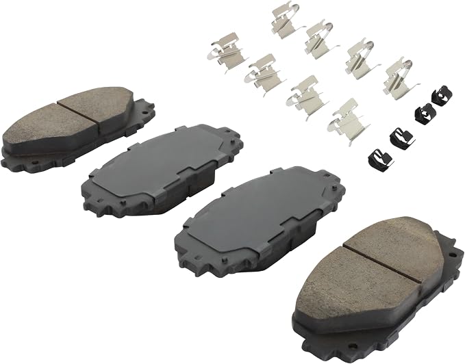 Premium Ceramic Front Brake Pads Compatible - Image 2
