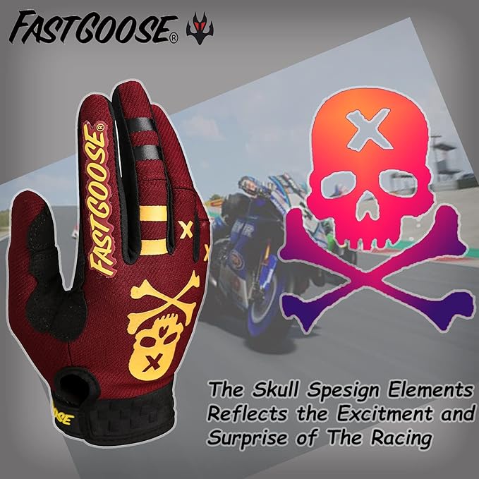 Dirt Bike Motorcycle Gloves - Image 4