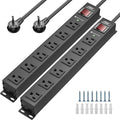 CRST 2Pack 6 Outlet Heavy Duty Power Strip by CRST