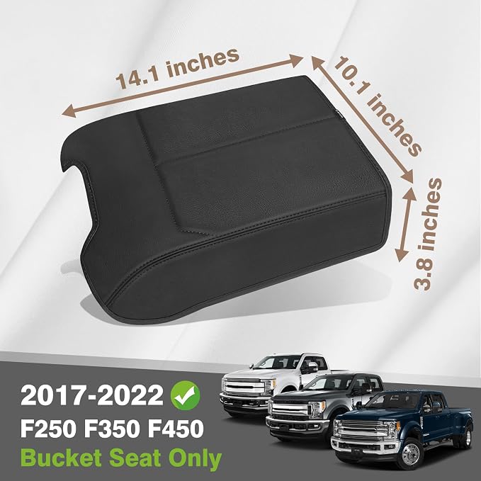 Muslogy Center Console Armrest Cover Compatible - Image 2