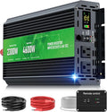 2300W Power Inverter, Peak Power 4600W 12V DC to AC 110V120V, Remote Control by HONOURLIGHT