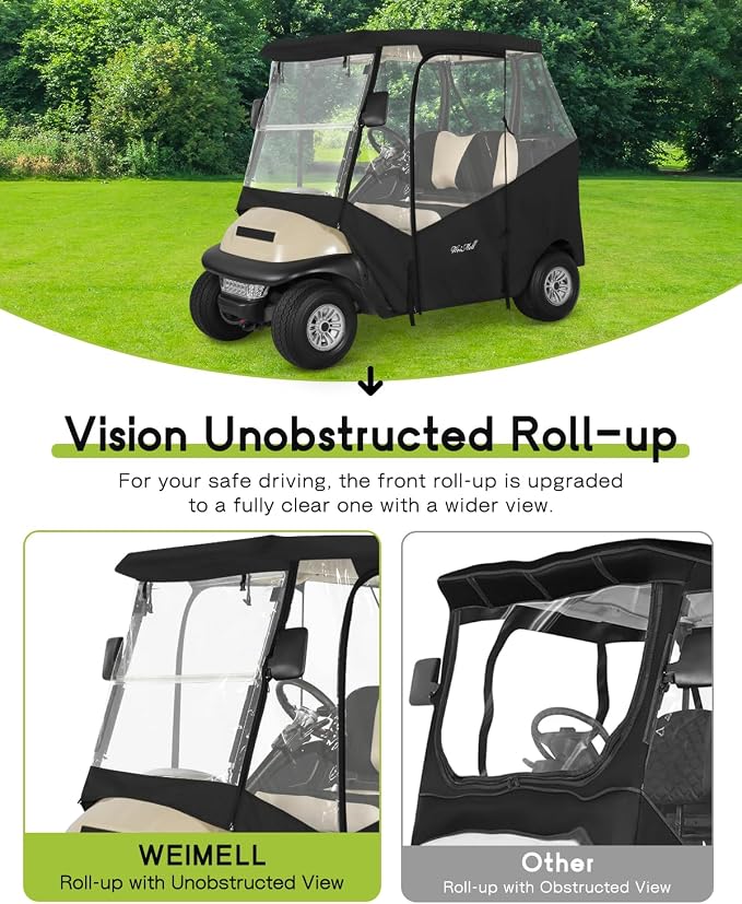 Golf Cart Enclosure 2 Passenger - Image 6