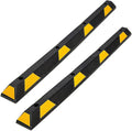 72-Inch Heavy Duty Rubber Parking Curb by Curtainboro