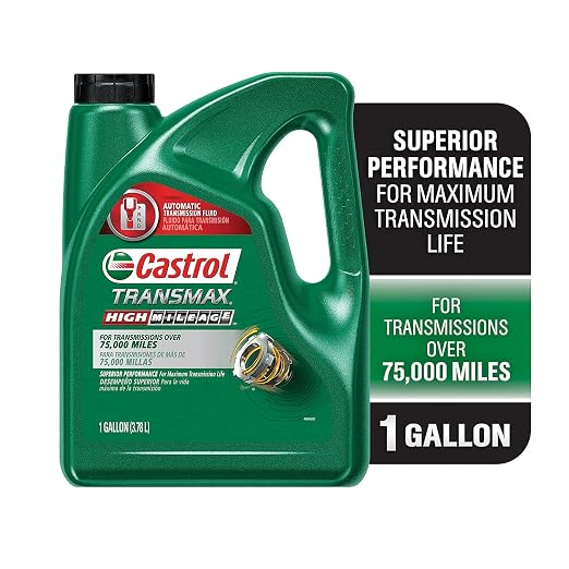 Castrol Transmax High Mileage Automatic Transmission Fluid, 1 Gallon by Castrol