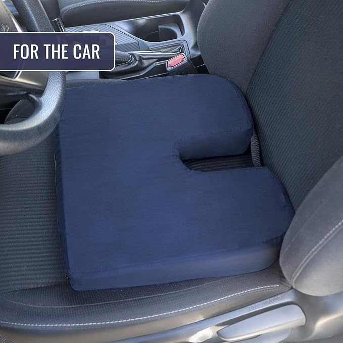 DMI Gradual Slope Seat Cushion for Coccyx, Sciatica and Tailbone Pain Used - Image 8