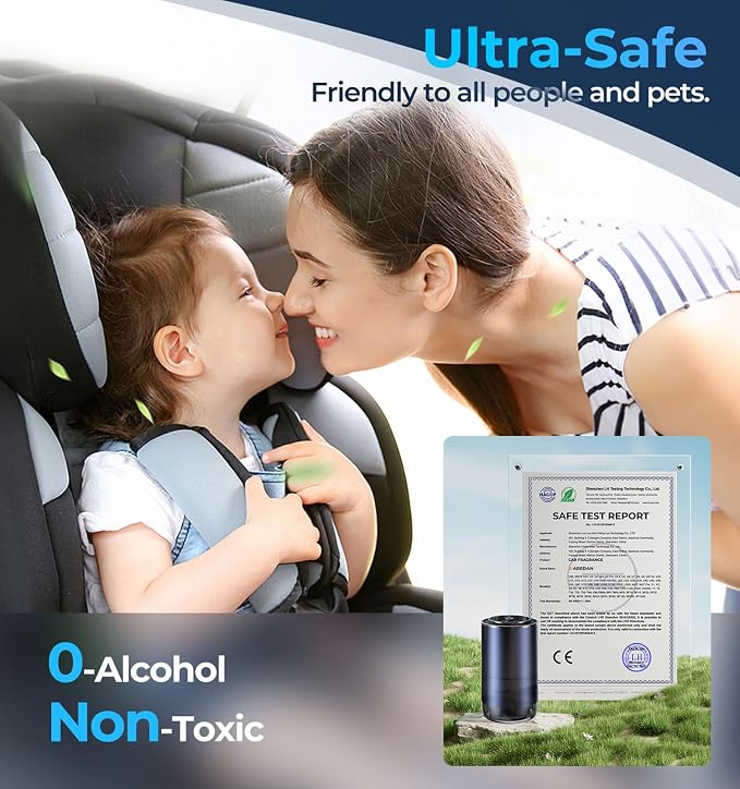 Smart Car Air Fresheners, New Smell Experience Car Freshener Essential Oil - Image 5