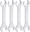 HARFINGTON 5pcs Double Open End Wrench 13mm x 15mm Metric 15 Degree Offset by HARFINGTON