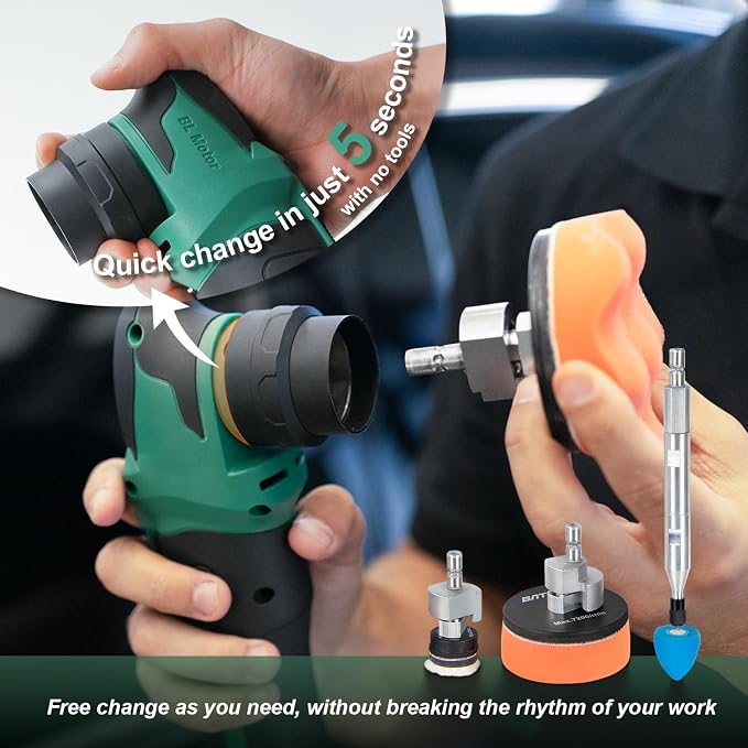 BATOCA S4 Cordless Car Buffer Polisher Rotary Polisher & Dual Action Polisher - Image 4